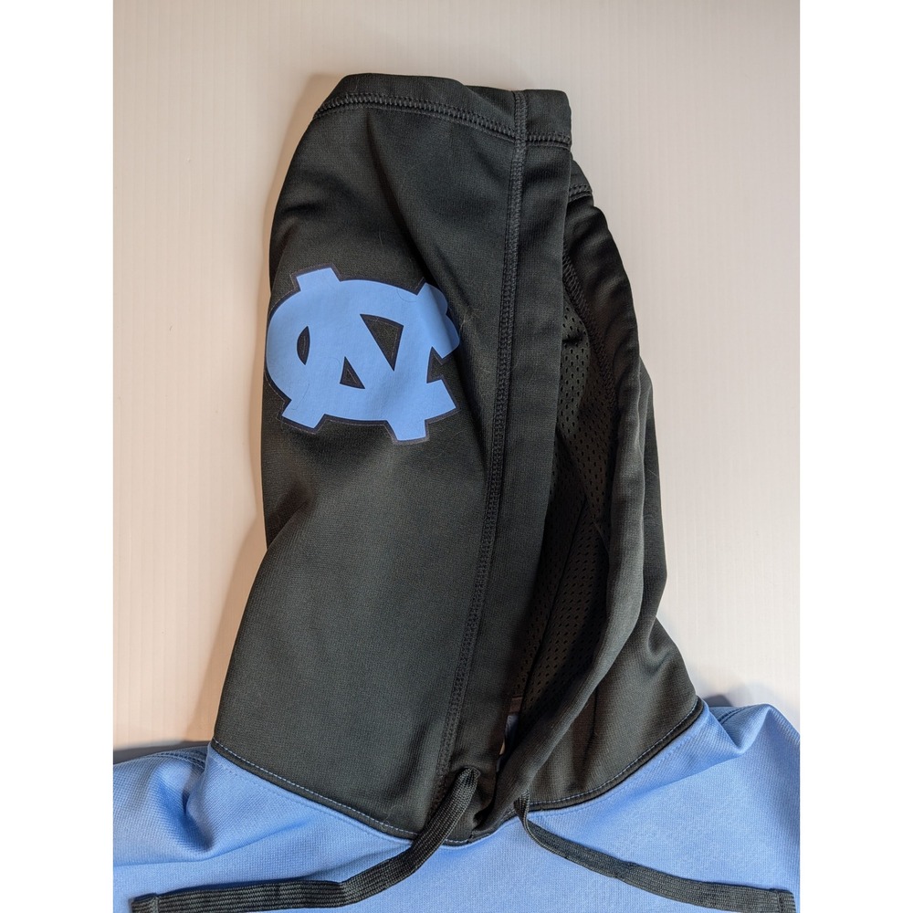 Nike UNC Tar Heels Therma-FIT Hoodie Mens Small Carolina Blue Pullover NC Logo - Picture 6 of 11